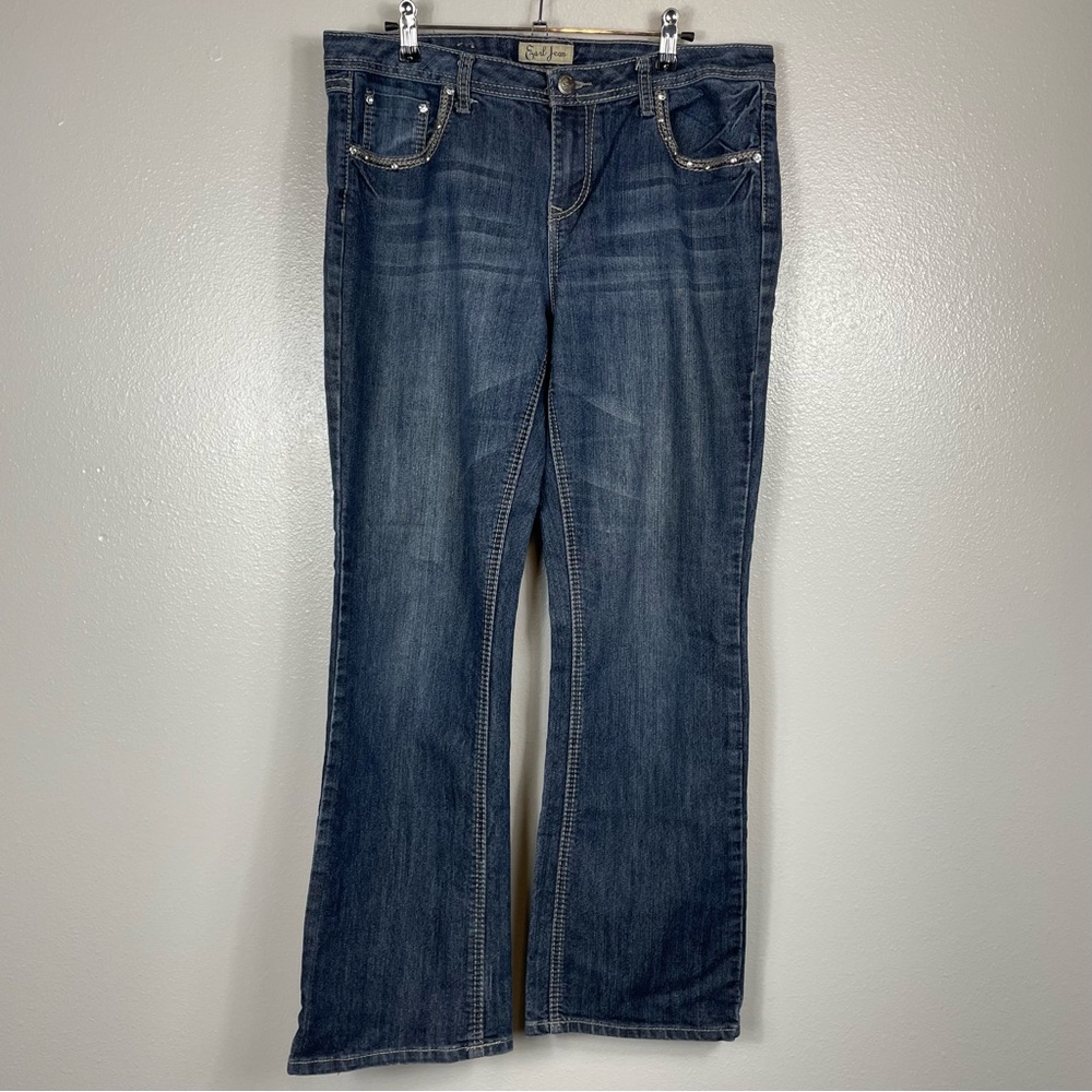 Earl Jeans Gems/Embroidered Denim